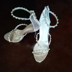 Gold ,stiletto,heels by Venus